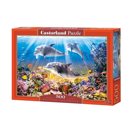 PUZZLE CASTOR 500 el. Dolphins Underwate